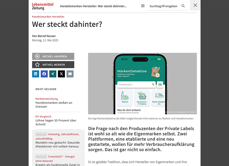 Lebensmittelzeitung